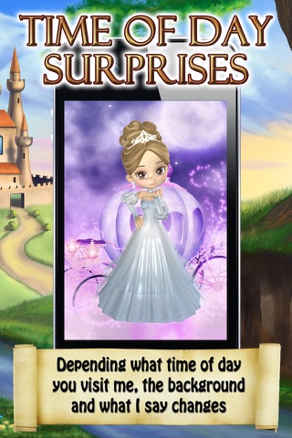 Talking Cinderella Adventure Free - Amazing Fun Kindergarten App for iPhone & iPod Touch screenshot 4