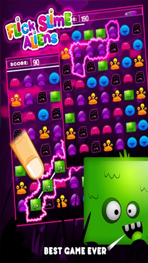 Flick Slime Aliens Lite(圖2)-速報App