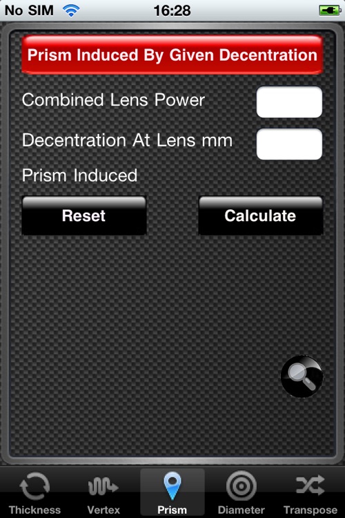 Optical Dispensing Assistant