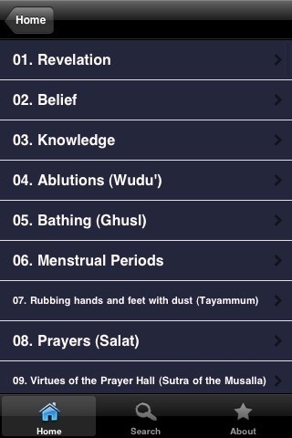 Sahih Bukhari-o-Muslim - English Translation screenshot 3