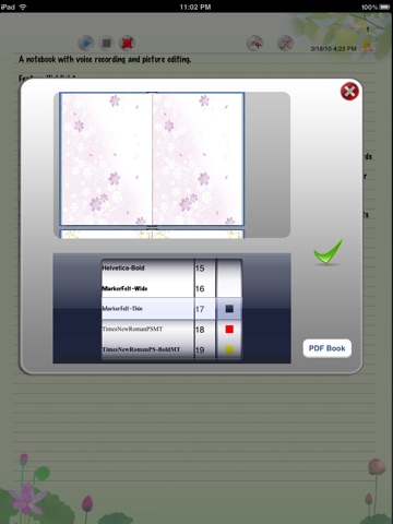 Diary Book for iPad screenshot 3