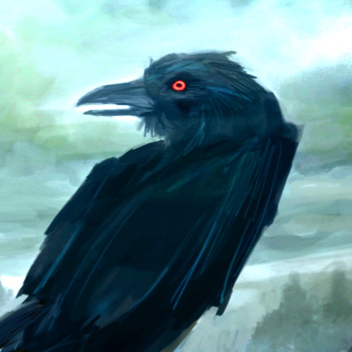 The Raven by Edgar Allan Poe icon