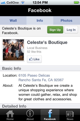 Celeste Boutique screenshot 3