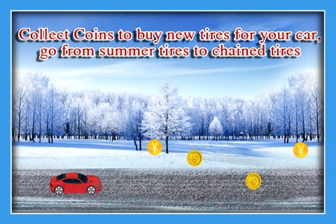 Winter Snow Tires Agility Race : The Arctic Car Ice Traction Road - Free Edition screenshot 4