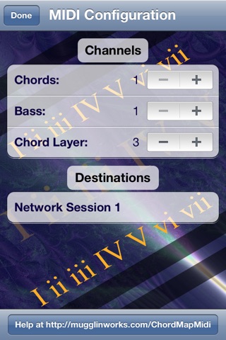 ChordMapMidi screenshot 2