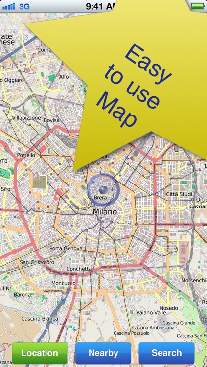 Milan No.1 Offline Map