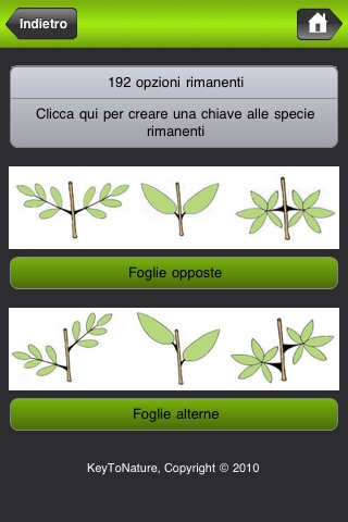 Guida interattiva alle piante legnose del Parco Nazionale della Majella screenshot 3