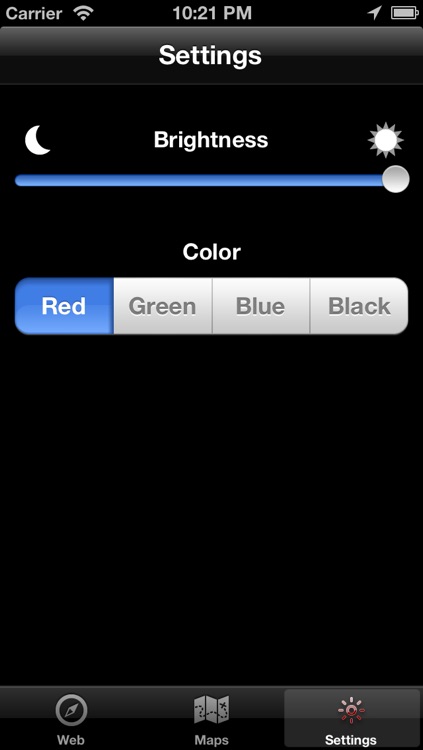 Red Shift - Night Browser and Maps