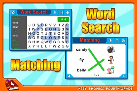 Abby Phonics - Fourth Grade Free Lite screenshot 2