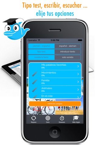 Learn German and Spanish Vocabulary: Memorize Words screenshot 3