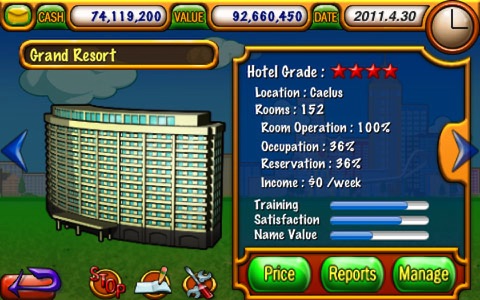 Hotel Tycoon Lite screenshot 2