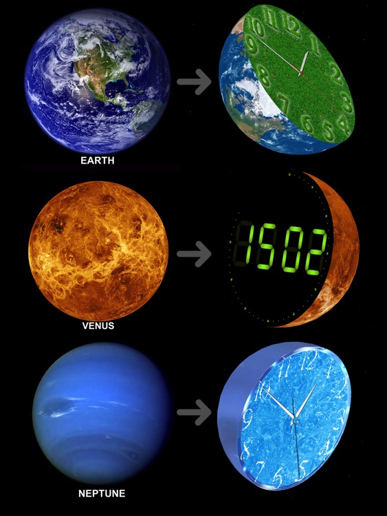 Planet Clocks 3D screenshot-4