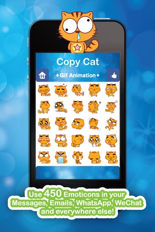 Cute Emoticons for Kik Messenger - Lite Version screenshot 3
