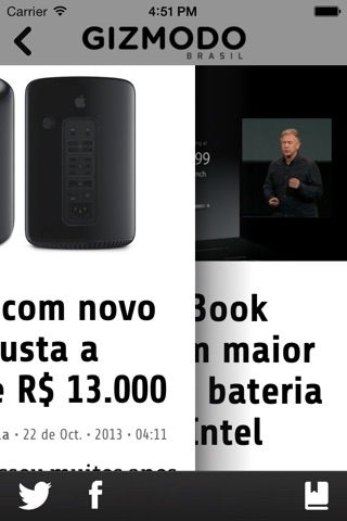 Gizmodo Brasil screenshot 2