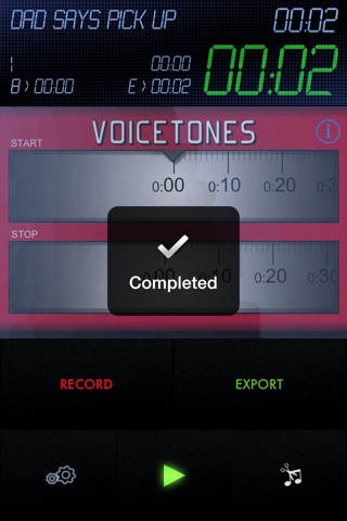 Voicetones - Record your friends voices into ringtones and assign to their phone number screenshot 3