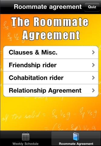 Sheldon's schedule & Roommate agreement FULL screenshot 2