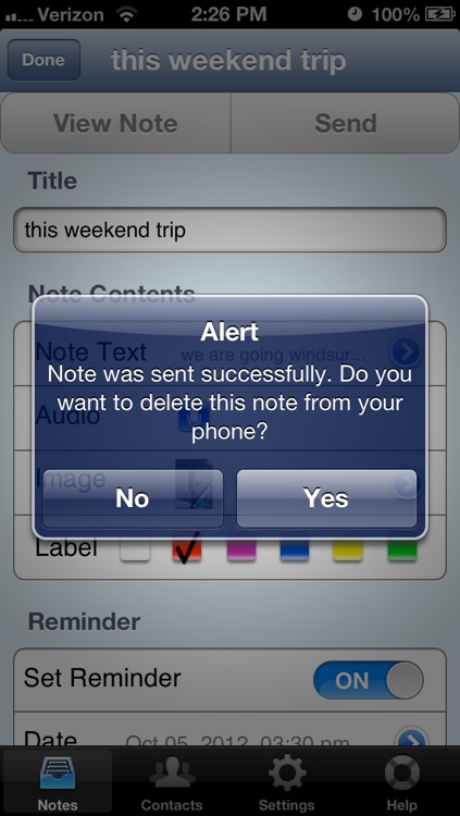 OnQ: Memos with Reminders screenshot-4