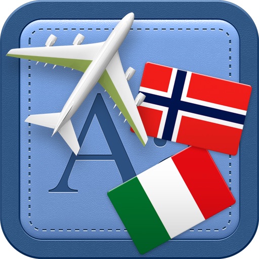 Traveller Dictionary and Phrasebook Norwegian - Italian icon