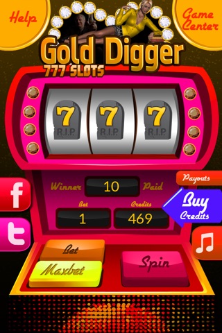 Gold Digger 777 Slots screenshot 2