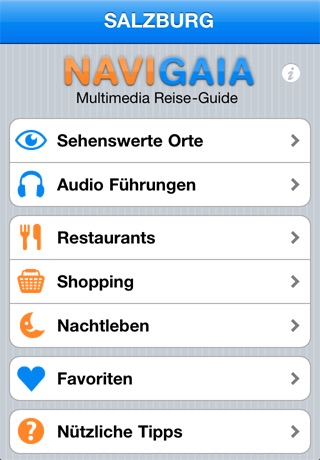 Navigaia: Salzburg Travel Guide in German screenshot 2