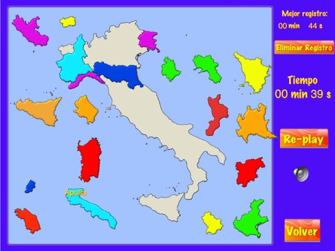 Italy Puzzle Map screenshot 3