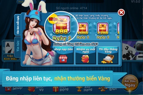 Mậu Binh Thẻ Cào screenshot 4