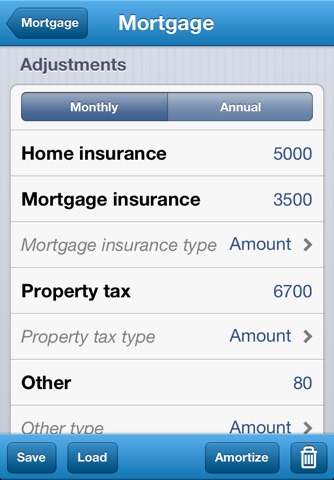 Mortgage Calculator - Payment, Insurance, Taxes, & Amortization screenshot 2
