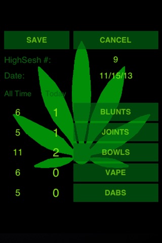 Medical Marijuana Log screenshot 2