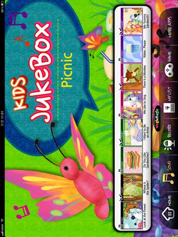 Kids Juke Box HD - Picnic screenshot 2