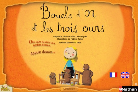 Boucle d’or. Les contes classiques Nathan