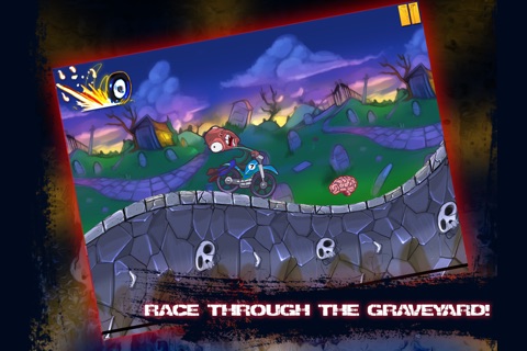 Zombie Bike Race: Any Town Ville Highway, USA (Halloween Edition) screenshot 3