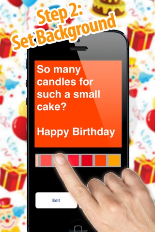 Happy Birthday Wishes Cardgram - Post Text or Quotes Pictures to Instagram Facebook and Twitter screenshot 3