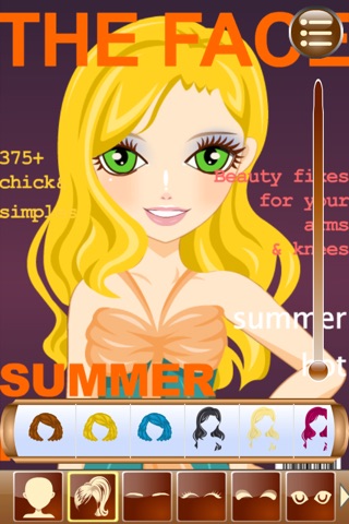 Cover Girl - Dress up and makeup game screenshot 2