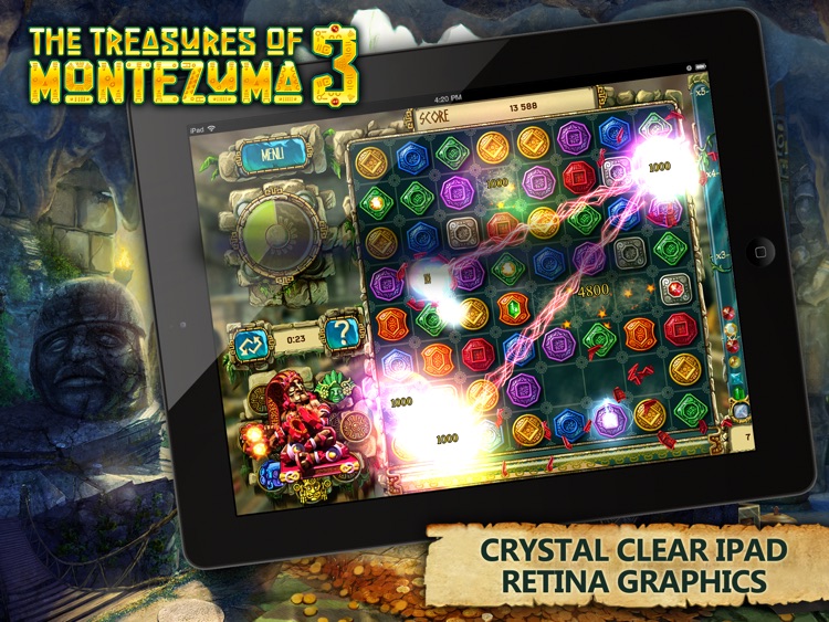 The Treasures of Montezuma 3 HD Free screenshot-0