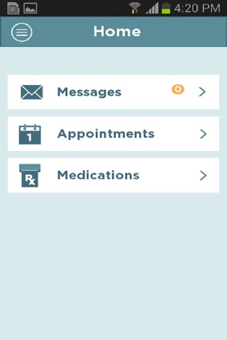 Patient Portal screenshot 2