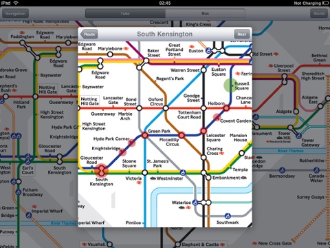 London Tube for iPad screenshot 3