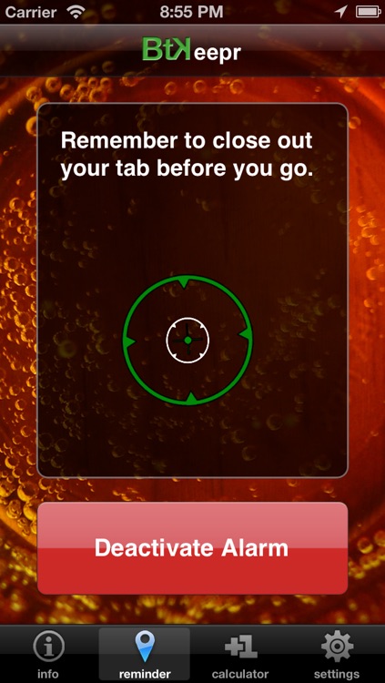 BarTab Keepr : A bill calculator and drink alarm