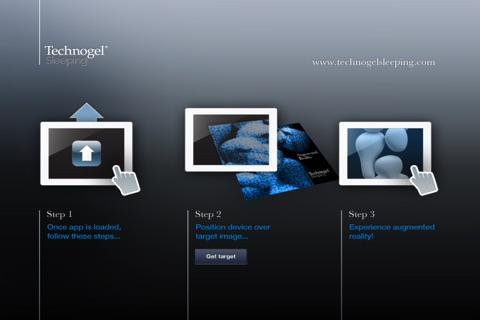 Technogel Sleeping Pillow Augmented Reality App screenshot 3
