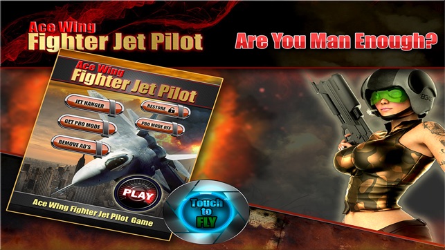 Ace Wing Fighter Jet Pilot Blowout Free 