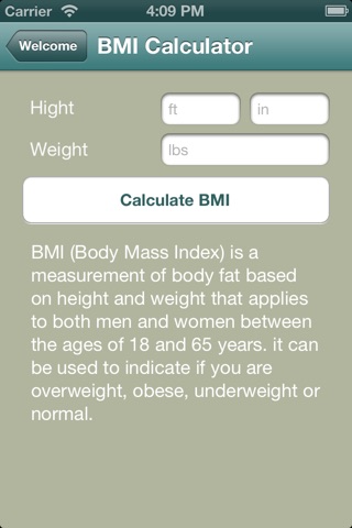 Dr BMI screenshot 3