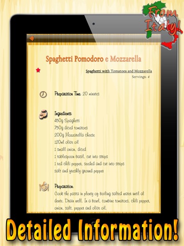 La Pasta HD Volume 3 - Italian Pasta Recipes for Beginners screenshot 4