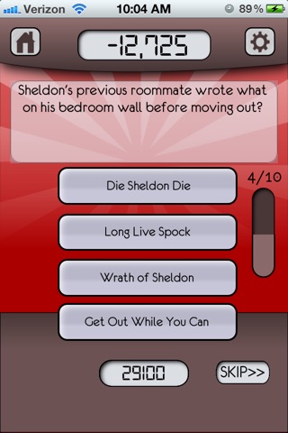 The Big Bang Theory Trivia screenshot 4