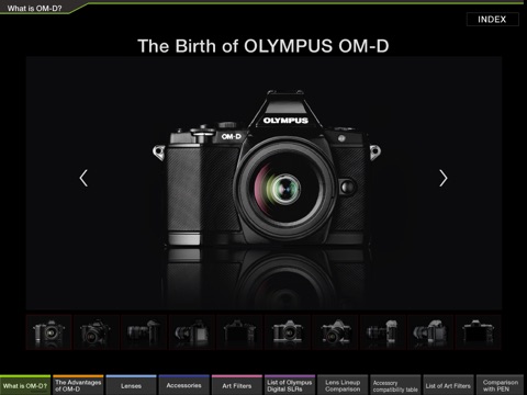 OM-D catalog English screenshot 3