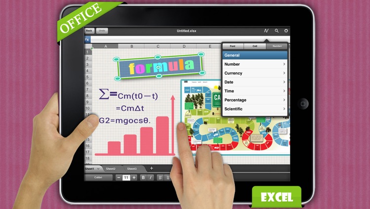 Sheets On The Go - for Microsoft Office Excel & Quickoffice Quicksheet documents edition screenshot-3