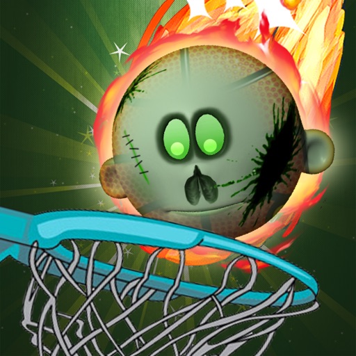 Zombie Head Hoops Basketball Skill Shot Training Icon