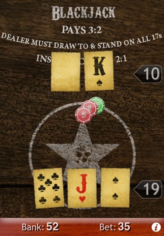 Blackjack 21 screenshot 2