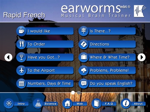 Rapid French for iPad screenshot 2