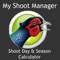 My Shoot Manager iPhone App can work out a day’s shooting averages or a whole seasons