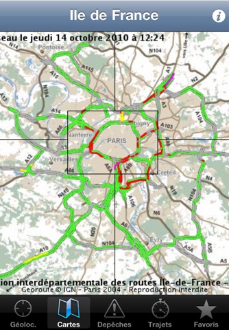 Paris Trafic screenshot 2