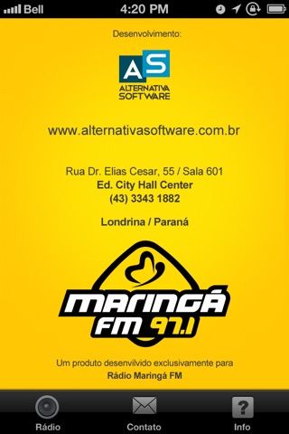 Maringa FM screenshot 3